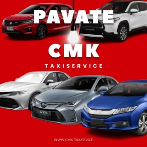 เหมารถเก๋งสองพี่น้อง – บริการ 24 ชั่วโมง CMK Taxiservice